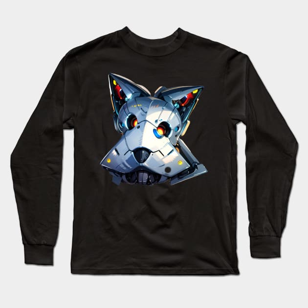 Digi Dogger Long Sleeve T-Shirt by L'Appel du Vide Designs by Danielle Canonico